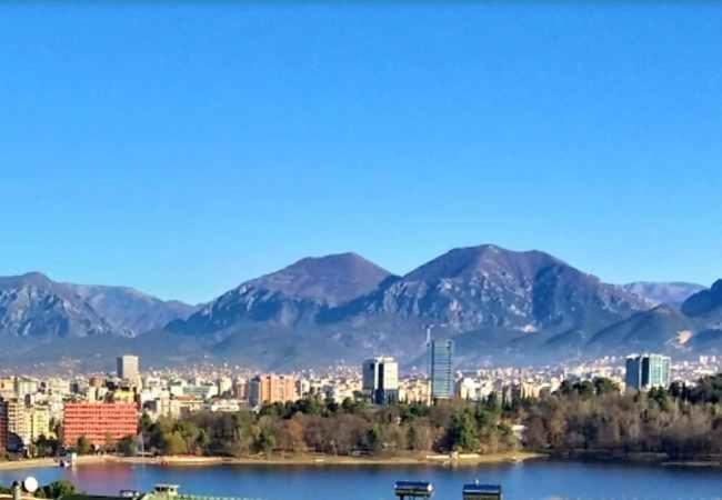 Lake View Apartment Tirana Exterior foto